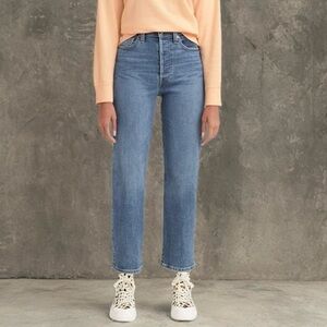 Levi’s Ribcage Straight Ankle Jeans, Size 25, NWT